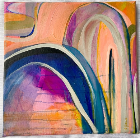 Tangerine Tango by artist Christine James